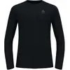 Image de Odlo, Hommes, T-shirt fonctionnel, Zeroweight Chill-Tec Langarm-Laufshirt 2.0 (XL), Noir, XL