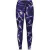 Image de Odlo, Femmes, Pantalon de ski de fond, Women's Zeroweight Print Tights (M), Bleu