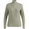 Image de Odlo, Femmes, T-shirt fonctionnel, Essential Ceramiwarm Half Zip (L), Vert, Gris, L