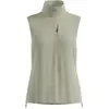 Image de Odlo, Femmes, Gilet, Zeroweight Warm Softshell-Laufweste 2.0, Vert, Gris, (M)
