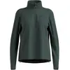 Image de Odlo, Femmes, Veste de running, Zeroweight Pro Warm Reflective (L), Gris, Vert, L