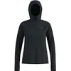 Image de Odlo, Femmes, T-shirt fonctionnel, Women's Mid Layer Hoody X-Alp (XS), Noir