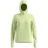 Image de Odlo, Unisexe, T-shirt fonctionnel, Laufhoodie Essential Thermal (S), Jaune, Vert, S