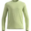 Image de Odlo, Hommes, T-shirt fonctionnel, Essentials Seamless Langarm-Laufshirt (S), Gris, Vert, S