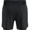 Image de Odlo, Hommes, Pantalon de ski de fond, X-Alp Trail 6 Inch (S), Noir