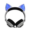 Image de Écouteur Pliable Clignotant Casque de jeu FOX Ear Lumière LED Hauteur 10cm-blanc