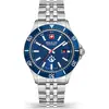 Image de Swiss Military, Montre, Flagship X, Argent, (Chronographe, 42 mm)