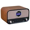 Image de Radio DAB + - Soundmaster - NR850 - Lecteur CD - Acajou - Haut-parleurs rétro acajou