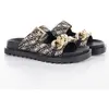 Image de Claquette Guess Fatema logo 4G Femme Noir