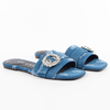 Image de Claquette Guess jolly Femme Bleu
