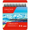 Image de Caran d'Ache, Écriture + dessin, Fibralo Brush Metallschachtel (15x)