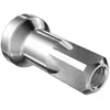 Image de Dt Swiss écrou De Rayon De Vélo Aluminum Hidden F 2.0/fg 2.3 12 mm