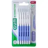 Image de GUM, Brossette interdentaire, Brosse interdentaire BI-Direction ISO 0 pour le nettoyage des dents postérieures 0.6mm - Pack de 6 (6x, 0.60 mm)