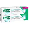Image de Gum Dentifrice Original White Blancheur Lot de 2 x 75ml