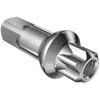 Image de Dt Swiss écrou De Rayon De Vélo Squorx Pro 1.8 X 15mm Aluminum 100 Unités One Size