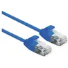 Image de Roline Câble patch UTP DataCenter cat.6A, LSOH, slim, bleu, 1,5 m (U/UTP, CAT6a, 1.50 m), Câble réseau