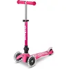 Image de Trottinette 3 Roues Mini Micro Deluxe Rose Pliable LED