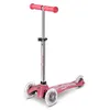 Image de Trottinette Micro Mobility à trois roues Rose Glitter LED MMD208