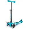 Image de Jeu de plein air Micro Mobility Trottinette enfant 3 roues Mini Micro Deluxe Glow LED Plus Glacier Aqua