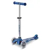 Image de Trottinette Micro Mobility à trois roues Bleu Glitter LED MMD219