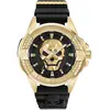 Image de Philipp Plein PWAAA0221 Montre Homme The Skull 44mm or