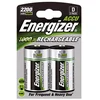 Image de Energizer HR20/D 2 batteries rechargeables Ni-MH