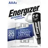 Image de Energizer Ultimate Lithium (2 pcs, AAA, 1250 mAh), Batteries + piles