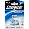 Image de Energizer Ultimate Lithium 2 piles LR03 - AAA