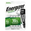 Image de Energizer, Power Plus Rechargeable AAA/HR03, pack de 4 Piles
