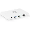 Image de Dicota Portable 9 en 1 (USB-C, 9 ports), Station d’accueil + hub USB, Blanc