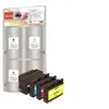 Image de Peach Spar Pack - Pack de 4 - Capacité XL - noir, jaune, cyan, magenta - compatible - cartouche d'encre (alternative pour : HP 932XL, HP 933XL)
