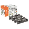 Image de Multipack de cartouches - PEACH - Compatible Canon CRG-718 - 1x3500 pages - 3x2800 pages - Pack de 3
