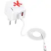 Image de Skross Euro USB Charger AC65PD + USB-C cable (65 W, 2 ports), Chargeur USB, Blanc