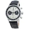 Image de Montre automatique pour homme Hamilton Intra-Matic H38416711 Tachymeter blanc