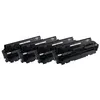 Image de Peach Multi Pack - Pack de 4 - S - noir, jaune, cyan, magenta - compatible - remanufacturé - cartouche de toner (alternative pour : HP 410A, HP CF410A, HP CF411A, HP CF412A, HP CF413A) - pour HP Color LaserJet Pro M452, MFP M377, MFP M477