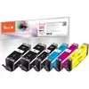 Image de Peach, Cartouche d'impression, No. 580XL/581XL,PEA,Multi-Plus,REM,FW (C, CF, M, Y)
