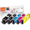 Image de Cartouches d'encre PEACH PGI-580XXL/CLI-581XXL Multicolore Multipack XXL Compatible Canon