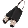 Image de Dicota Masterkey for Security Cable T-Lock Ultra Slim, Sécurité notebook, Noir, Argent