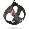 Image de Curli Vest Harnais pour chien Clasp Air-Mesh marron L (L, Chien, Général, Promenade, Sport canin), Collier + laisse
