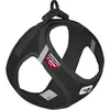 Image de Curli Vest Harnais pour chien Cord Clasp Noir 2XS (Chien, Promenade), Collier + laisse