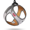 Image de Curli Glow Clasp Vest Harnais, gris T. M : 43,4 - 49 cm Chien
