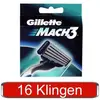 Image de Gillette Mach3 Cartouches de Rechange pour Rasoir pour Hommes 1 Paq. - 8 pièces