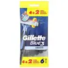 Image de Blue 3 Smooth jednorazowe maszynki do golenia dla m  czyzn 6szt