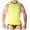 Image de Macho Underwear, Hommes, T-shirt, Chemise Macho Jaune S/M, Jaune, (M)