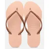 Image de Slim Metallic F par Havaianas Rose 41 - 42 Femme