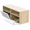 Image de Helloshop26 Meuble TV moderne - Chêne