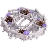 Image de Couronne Avent en Bois Ø 30 cm