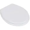 Image de Siège WC   Fermeture douce   MDF Blanc