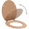 Image de Helloshop26 Abattant WC - 43,7 x 37,8 cm