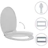 Image de Helloshop26 Abattant WC - Gris clair